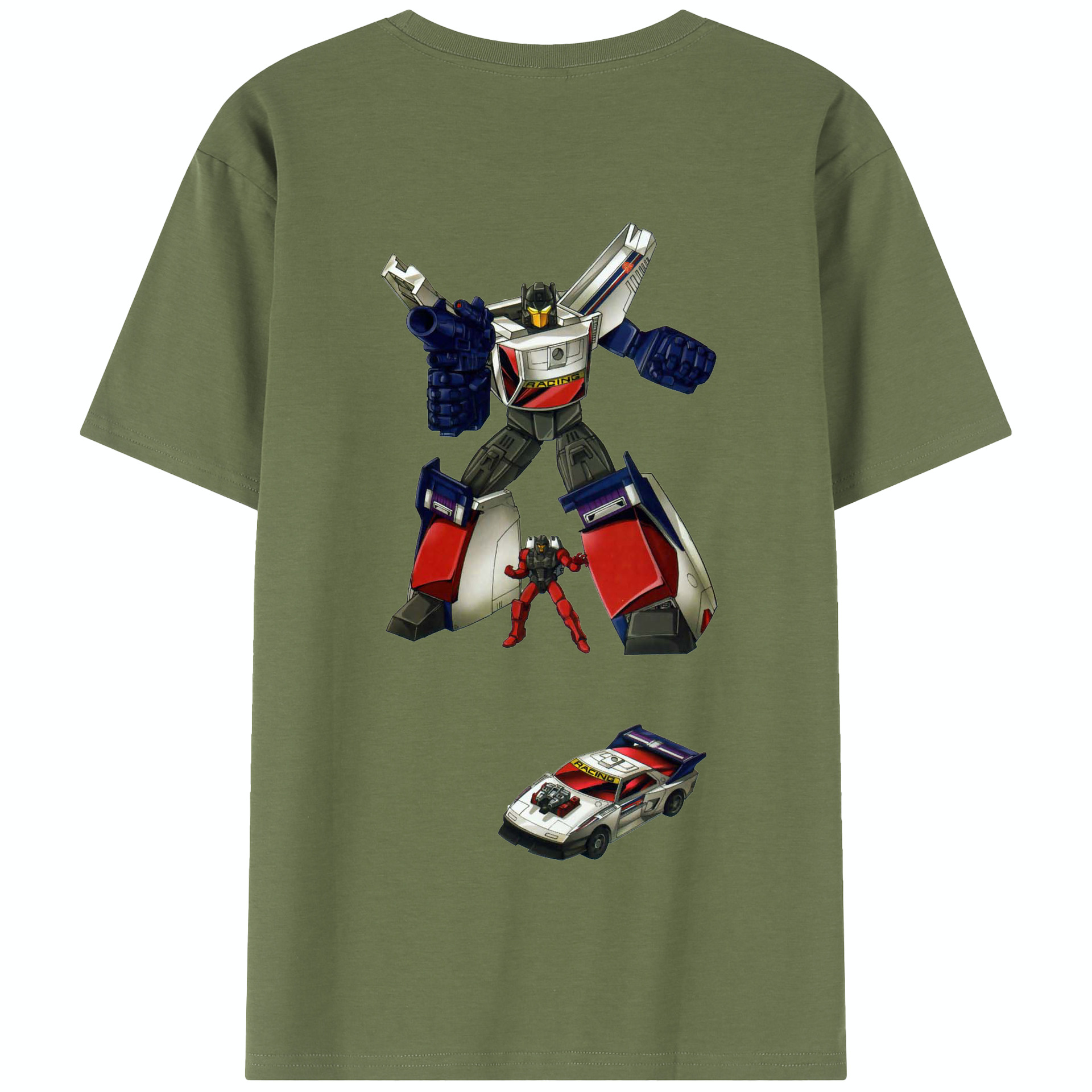 （画像用）  綿100％半袖Tシャツ（背面プリント）
